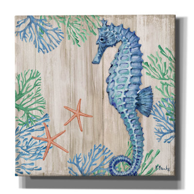 " Clearwater Sealife II  Tan " Print