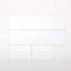 Pare-étincelles rectangulaire en verre, transparent, 7,38 po L, 18,93 P, 5,59 H, Lb
