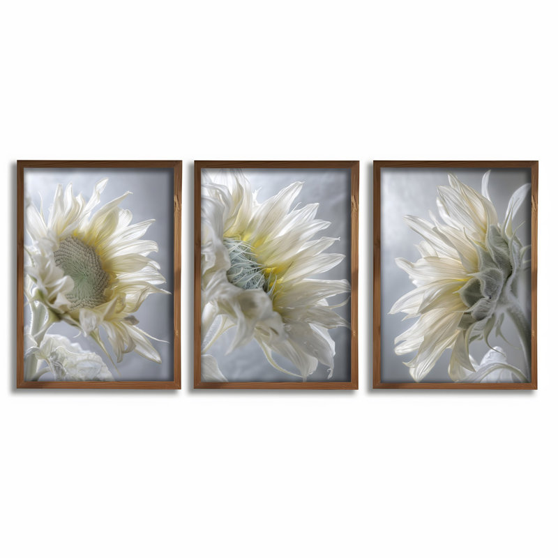 Élégante peinture décorative en panneau de fibres à densité moyenne (3 pièces), cadre en bois de pin, 13,8 x 18,5 x 1,2 pouces | 100% panneau de fibres à densité moyenne, épaisseur: 0,1 pouce | Œuvre imprimée UV, parfaite pour le salon, la chambre à coucher et le bureau