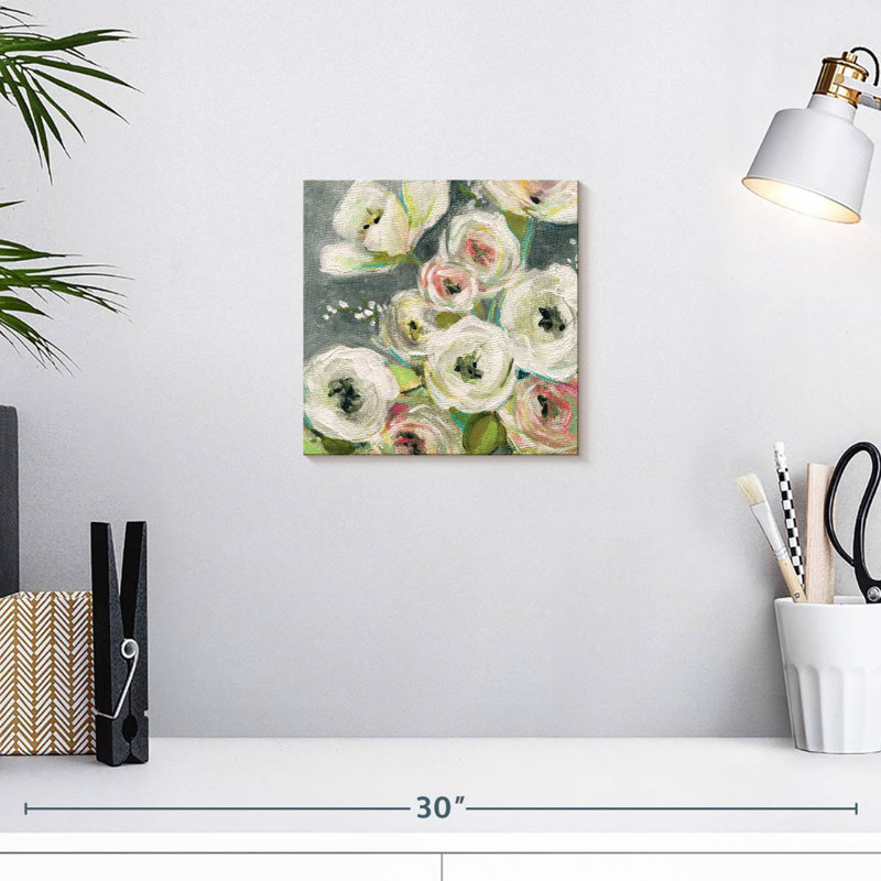 Summer Ranunculus, 10" H x 10" W