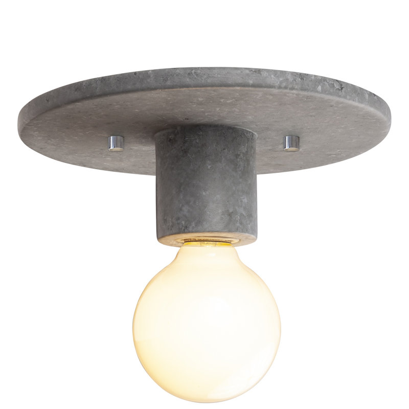 Ambrette Flush Mount, Concrete