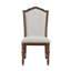 Ensemble de 2 chaises d'appoint en tissu Traditional