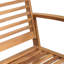 45cm Wide Straight Teak Patio Sectional Set