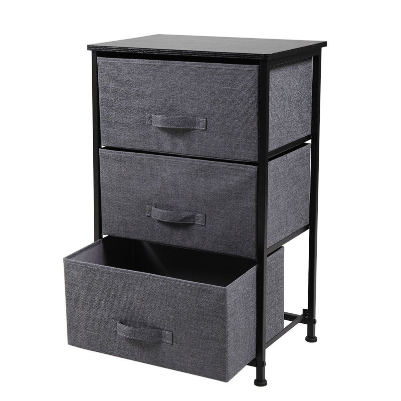 Naugle 3 Drawer Storage Drawer