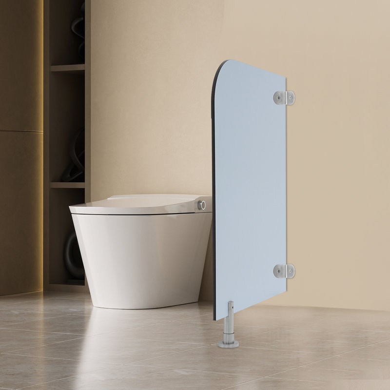 Urinal Partition Divider Wall-Mounted Urinal Partition, Blue