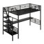 Metal Loft Bed Frame With Desk