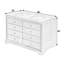 Meuble-lavabo double à 4 tiroirs l 60 po Garza, brun-810295087