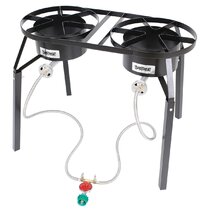 Bayou Classic Outdoor Fish Cooker With Cast Iron Fry Pot - 14w - 10 psi  (B159)