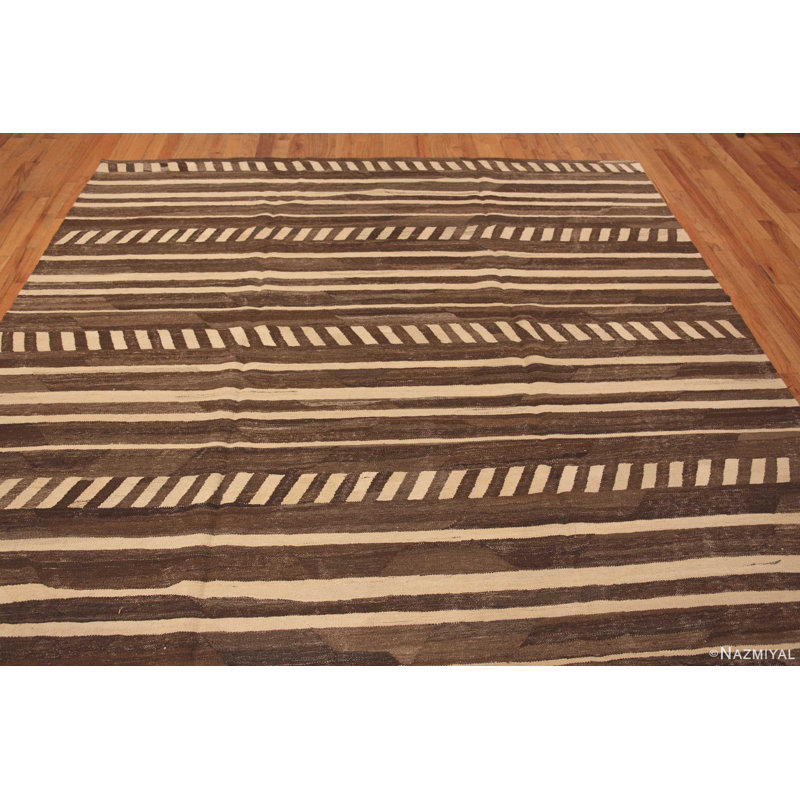 One-of-a-Kind 9'3" X 11'5" Flatweave Area Rug
