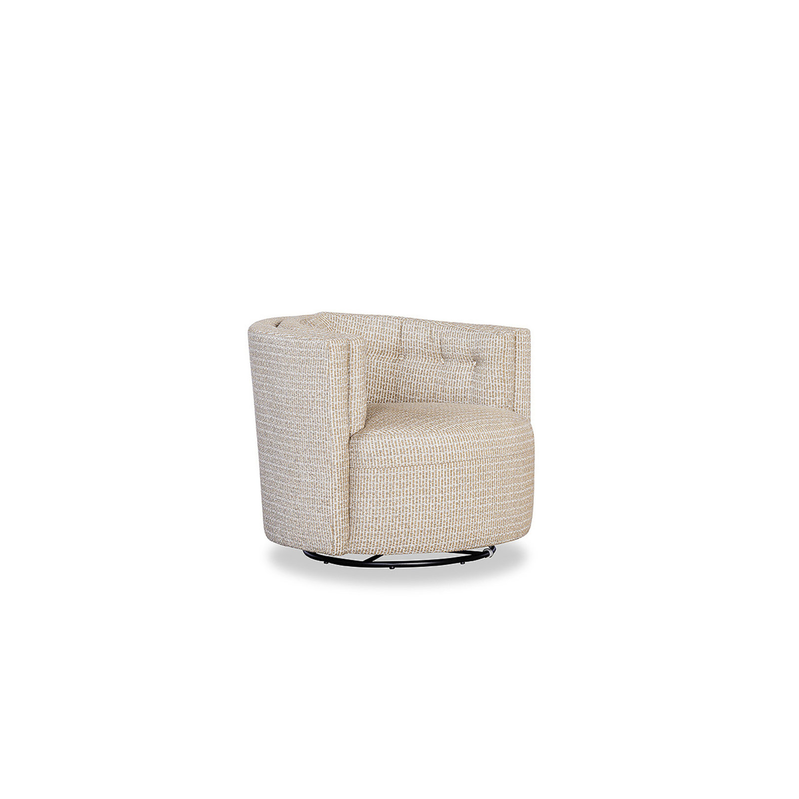 Mia Swivel Chair, Malibu Sand