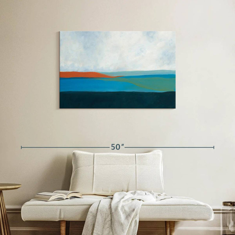 Avery Layered Earth II, 24" H x 36" W