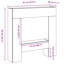 Fireplace Surround 81X18x82 Cm Engineered Wood-1423157667