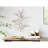 17X5.5X22" Metal Branch Wall Sculptures With Bird Accents, Set Of 2