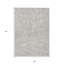 Tapis extérieur lavable floral taupe et beige 9 pi x 12 pi