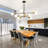 Ariyona 8-Light Dimmable Modern Sputnik Sphere Chandelier-1212003926