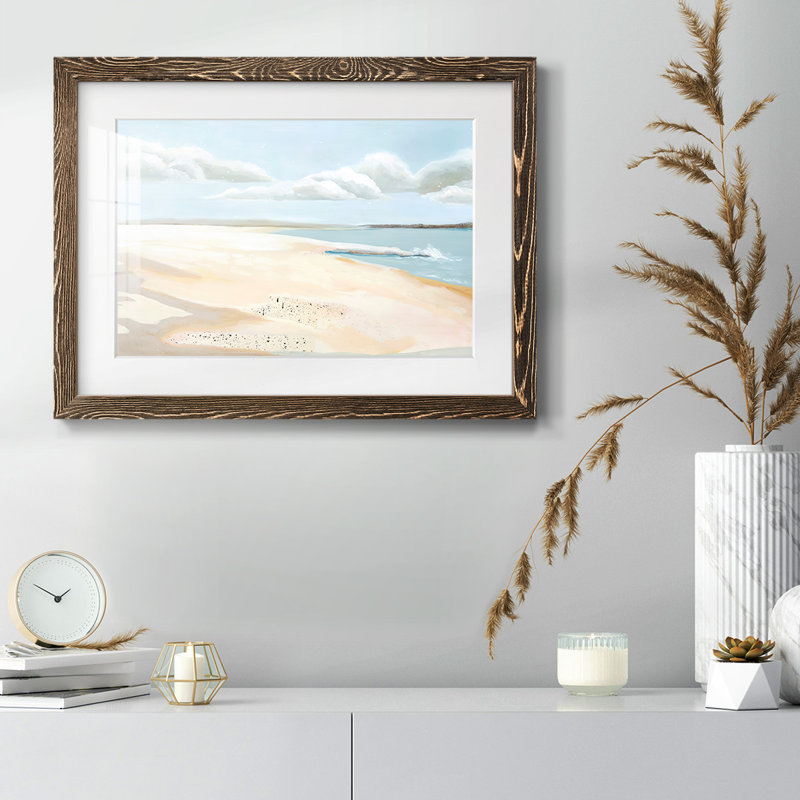 Sandy Getaway II, Noyer, H 14 po x l 20 po x P 1,5 po