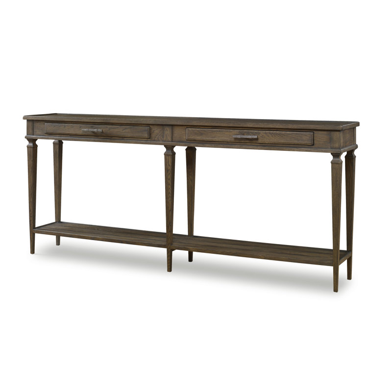 Aiden Console Table, Brown Rustic