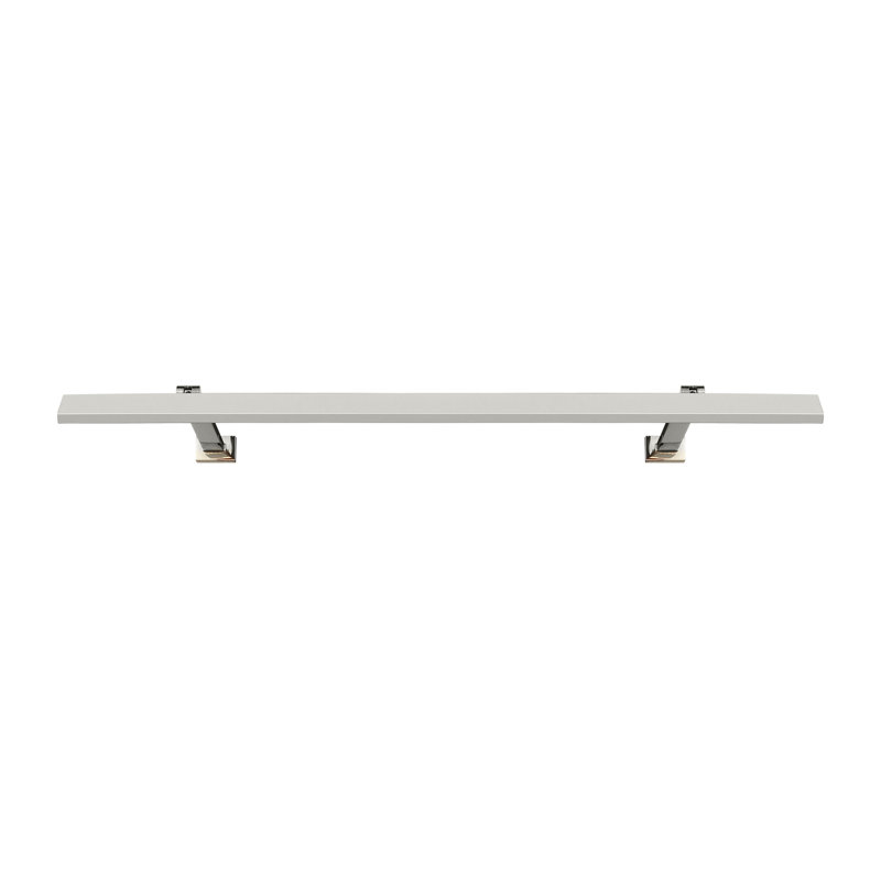 Botto Dimmable LED Wall Mount Picture Light, 1.4" H x 24" W x 9.6" D, Polished Nickel