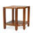 17.5'' W Teak Corner Shower Bench