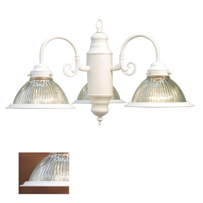 Lustre classique / traditionnel à 3 lumières Haelly