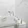 Elite 38'' x 52'' Walk-in Acrylic Bathtub with Faucet