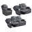 Canapé inclinable moderne, fauteuil confortable avec console, canapé modulaire inclinable 3 pièces avec porte-gobelet et prise de charge, canapés 3 places pour le salon-1053793709