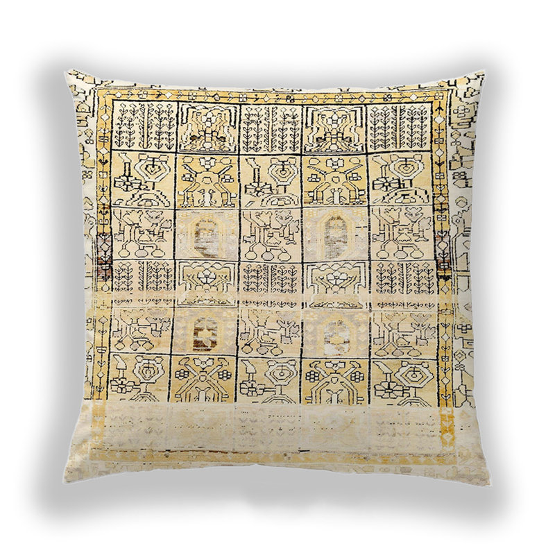 Coussin Abstract 2092, Microsuède