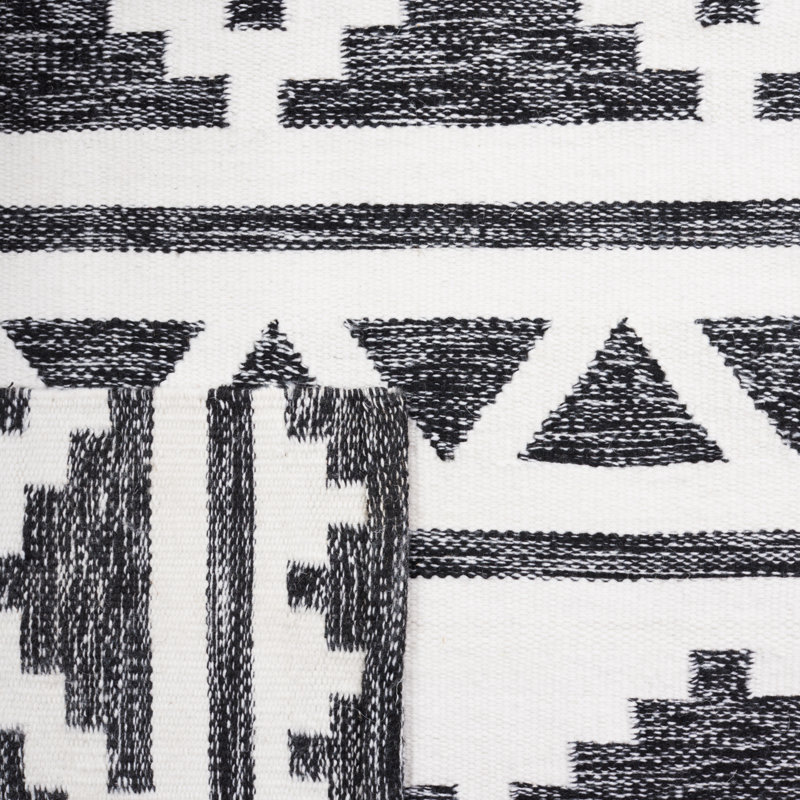 Kilim Hand Woven Performance Southwestern Rug, Rectangle 5' x 8'