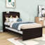 Lit plateforme 2 tiroirs avec rangement et lit gigogne-1598113934-1598113932