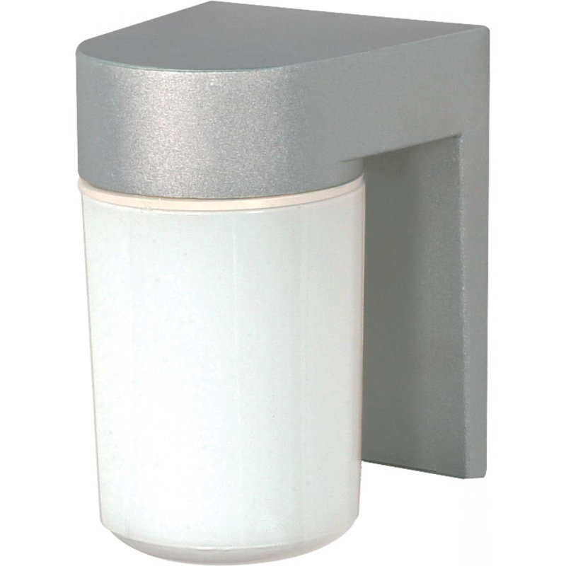Plafonnier encastré extérieur Weedman, Aluminium satiné