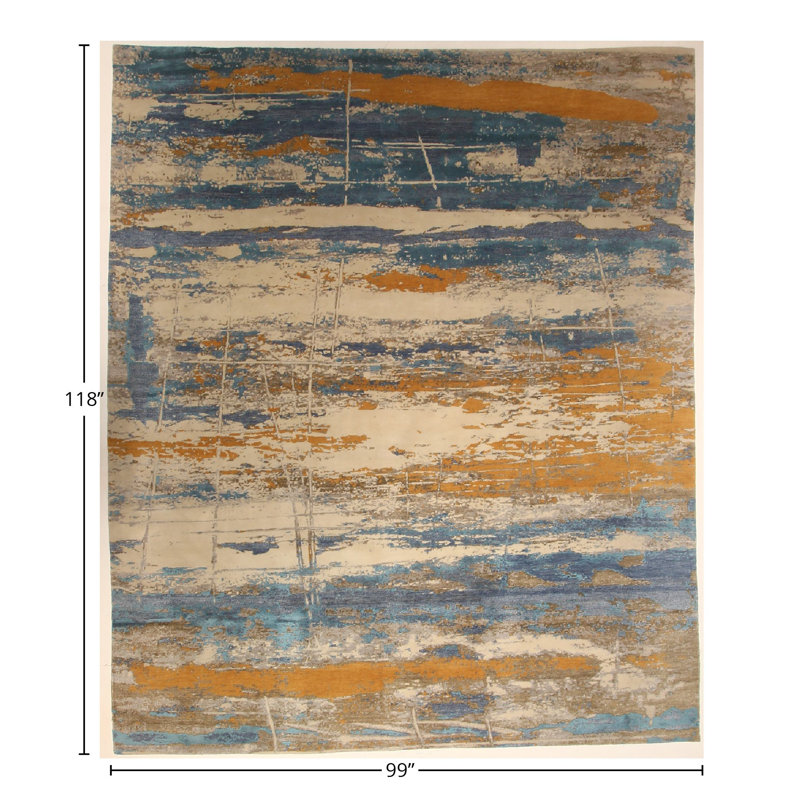 Rectangle Rectangle 8'3" X 9'10" Area Rug