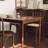 Nut-Brown Rectangular Solid Wood Dining Table-1221695925