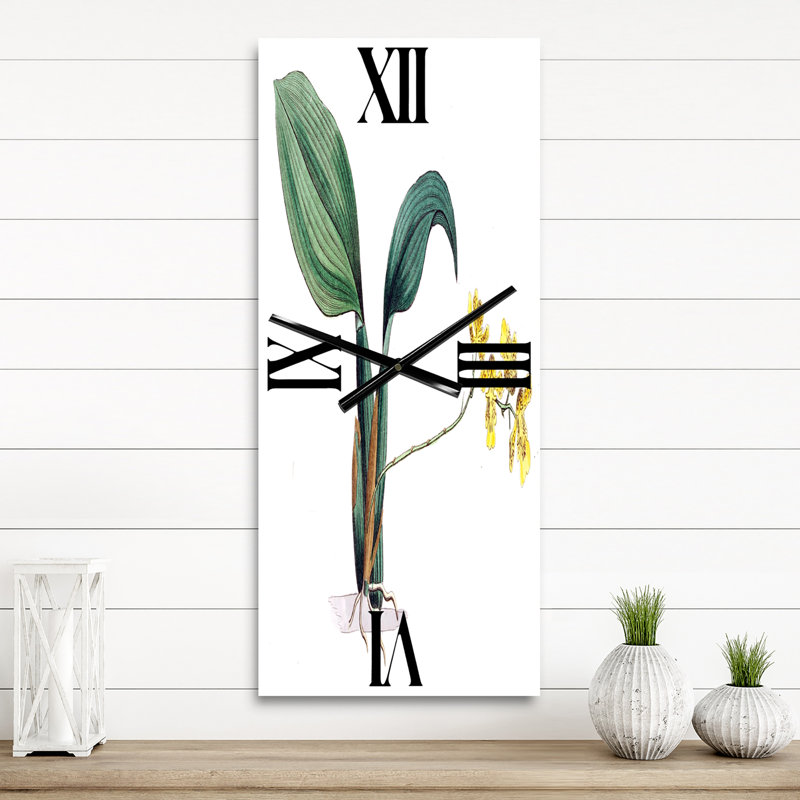 Horloge murale Plant Life VI, Grand