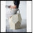 18X18x21" Hexagonal Capes Capiz Stool, Cream/Yellow