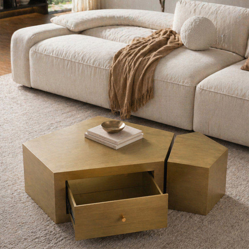 Ensemble de 2 tables gigognes Modern Modern
