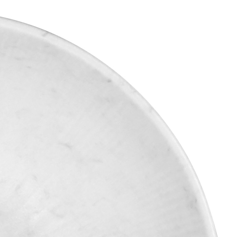 Bol rond en mélamine 5 po Hermosa, Gris / blanc