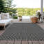 Machine Washable Indoor/Outdoor Christain ACN1429 Black Rug-102879955