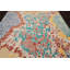 Tapis beige en laine tissé à la main-59968443