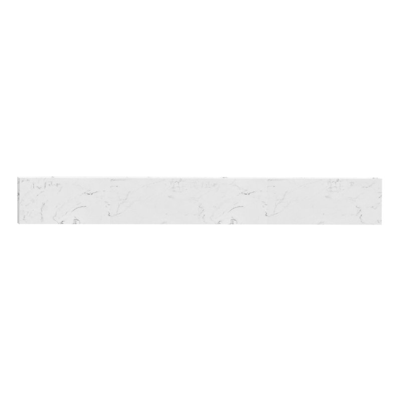 Replacement 48 Inch Backsplash In Engineered Marble For Vanity Sink Top