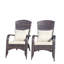 Chaise de patio avec coussins (coussin gris)-638318074-638318072