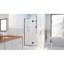 Porte de douche à charnière sans cadre en bronze huilé Dreamline Unidoor-X l 51 po x H 72 po - installation à gauche-17781812-122567335-122567342