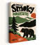 «Great Smoky Mountains Bear», reproduction d'art rétro de paysage d'ours rétro-133612792