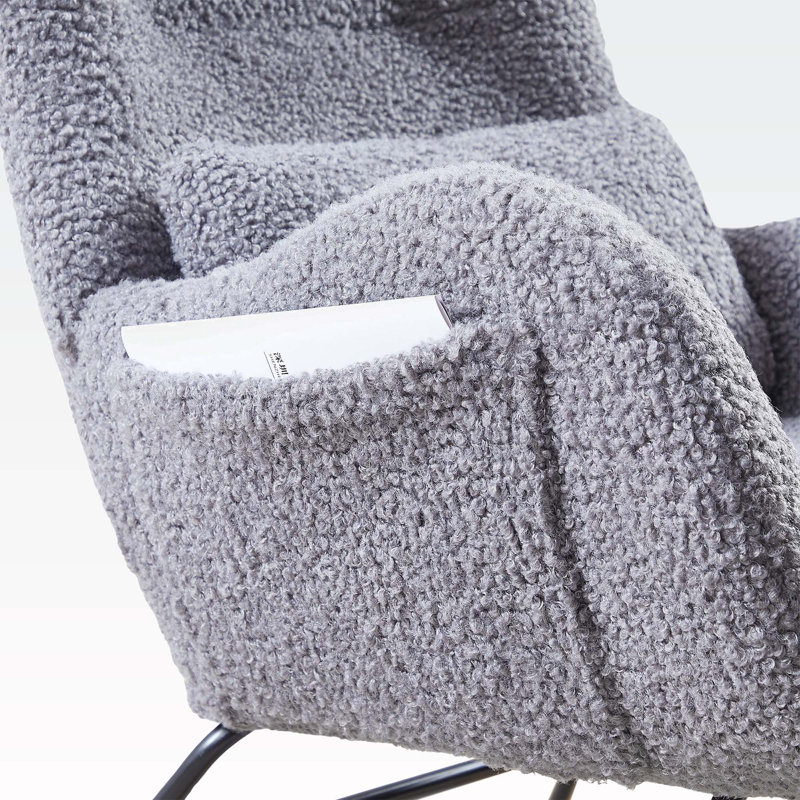 Fauteuil l 33,07 po Jaquelina, gris