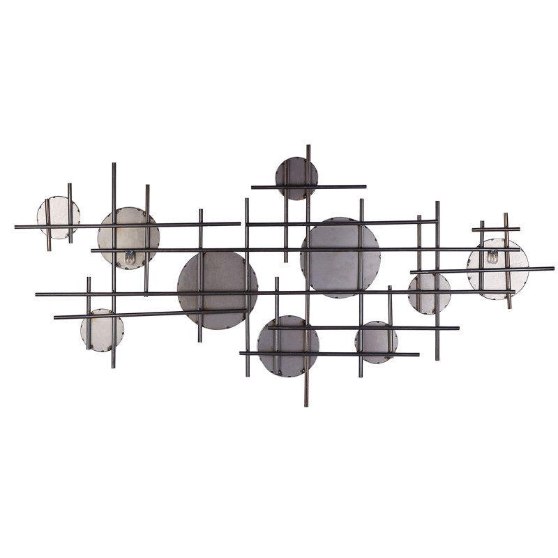 Kinard Metal Flat Wall Mirror