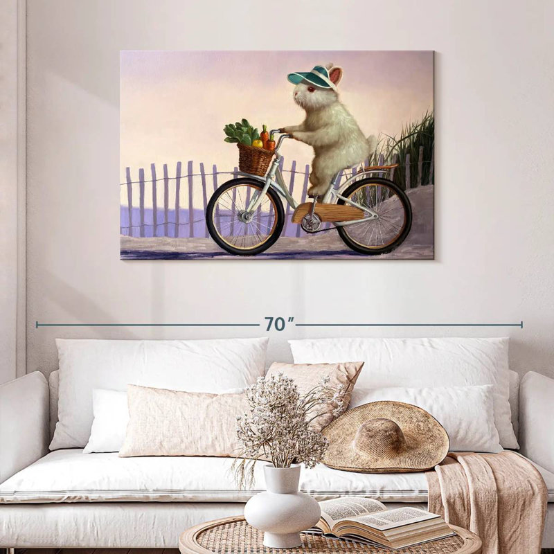 Brampt Beach Bunny, 30" H x 45" W