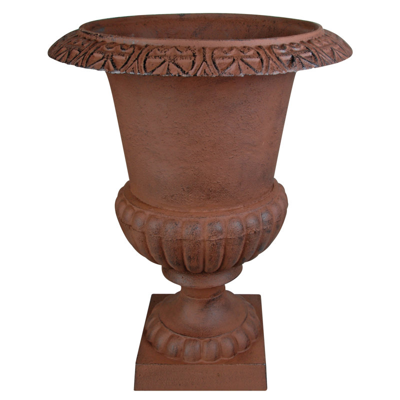 Blythe Metal Urn Planter, 19" H x 19" W x 26" D