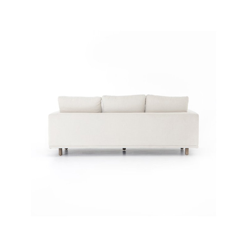 Dom Sofa, Bonnell Ivory Polyester Blend
