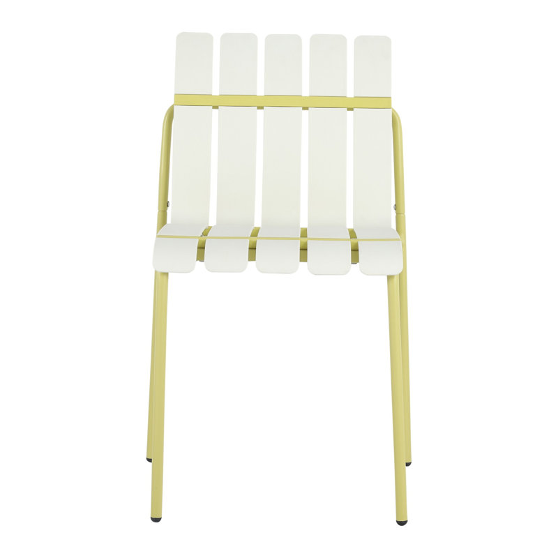 Chaise de salle à manger d'extérieur moderne - Ensemble de salle à manger d'intérieur / extérieur pour terrasse, balcon, café