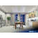 Surefit(V3) LED Flush Mount Ceiling Light, 4000K With Round Nickel Trim