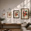 Peach Blossom Study Botanical - Print-1197708288-1197708291